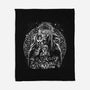 Goblin King Under The Snow-None-Fleece-Blanket-zascanauta