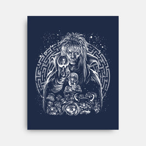 Goblin King Under The Snow-None-Stretched-Canvas-zascanauta