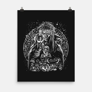 Goblin King Under The Snow-None-Matte-Poster-zascanauta