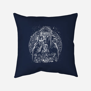 Goblin King Under The Snow-None-Removable Cover w Insert-Throw Pillow-zascanauta