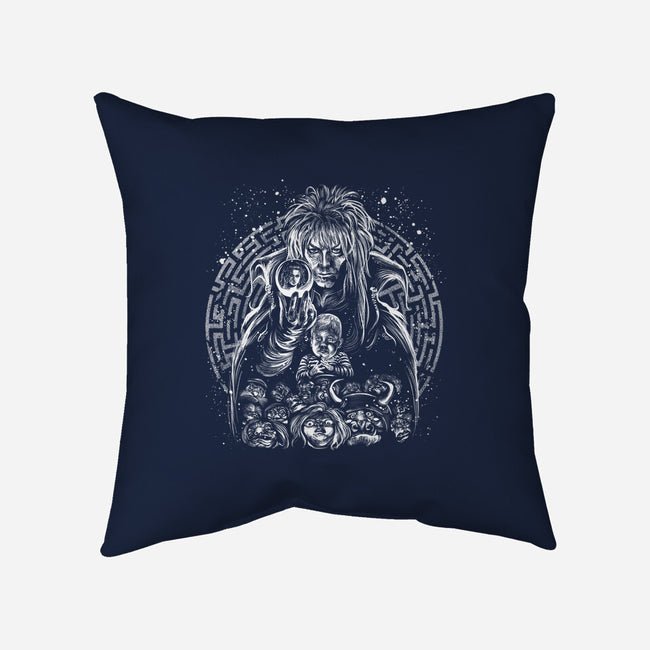 Goblin King Under The Snow-None-Removable Cover w Insert-Throw Pillow-zascanauta