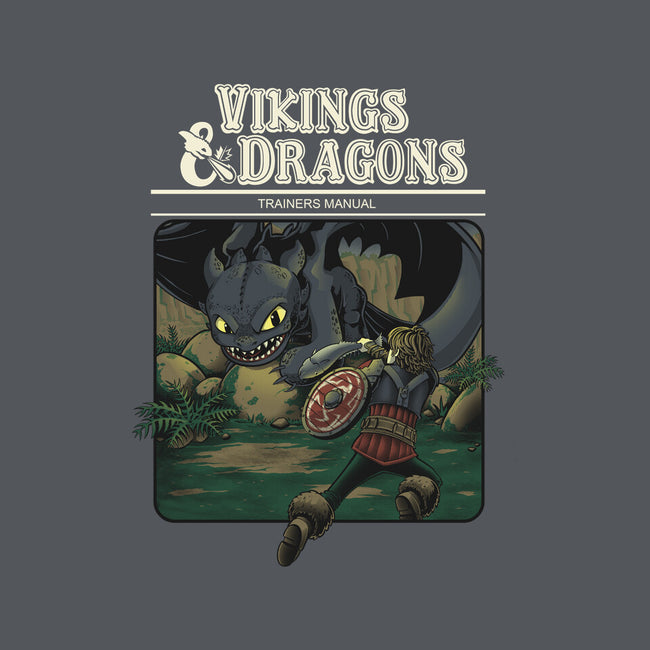 Vikings And Dragons-Womens-Fitted-Tee-Betmac