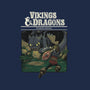 Vikings And Dragons-None-Adjustable Tote-Bag-Betmac
