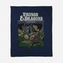 Vikings And Dragons-None-Fleece-Blanket-Betmac