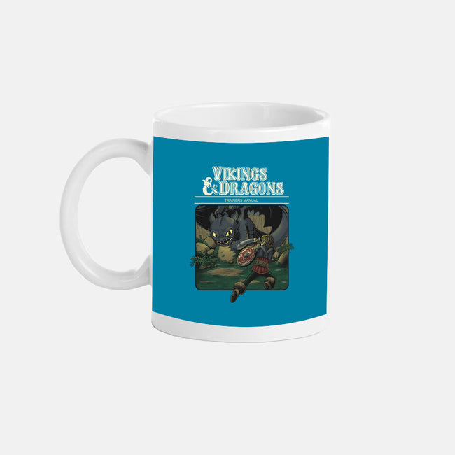 Vikings And Dragons-None-Mug-Drinkware-Betmac