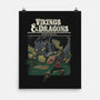 Vikings And Dragons-None-Matte-Poster-Betmac