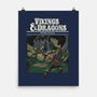 Vikings And Dragons-None-Matte-Poster-Betmac