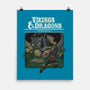 Vikings And Dragons-None-Matte-Poster-Betmac
