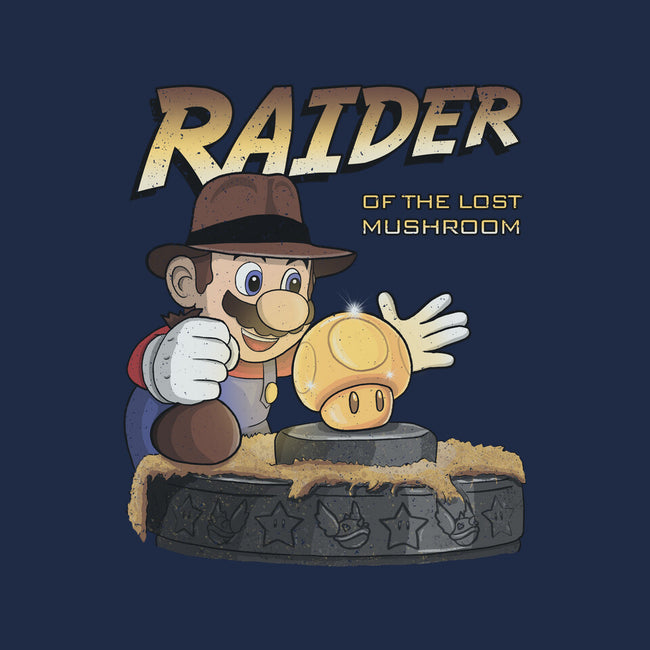 Raider Of The Lost Mushroom-Unisex-Basic-Tee-NMdesign