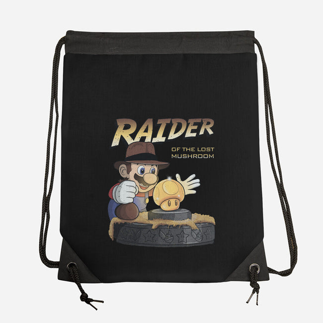 Raider Of The Lost Mushroom-None-Drawstring-Bag-NMdesign