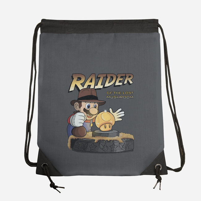 Raider Of The Lost Mushroom-None-Drawstring-Bag-NMdesign