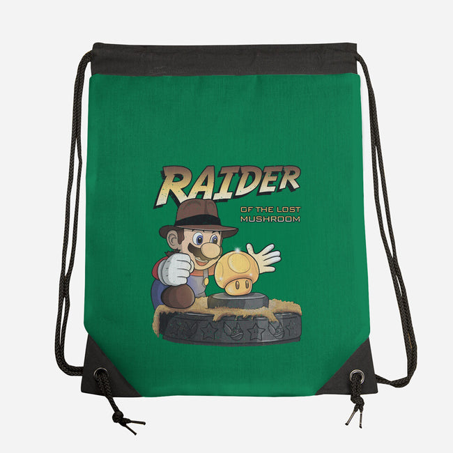 Raider Of The Lost Mushroom-None-Drawstring-Bag-NMdesign