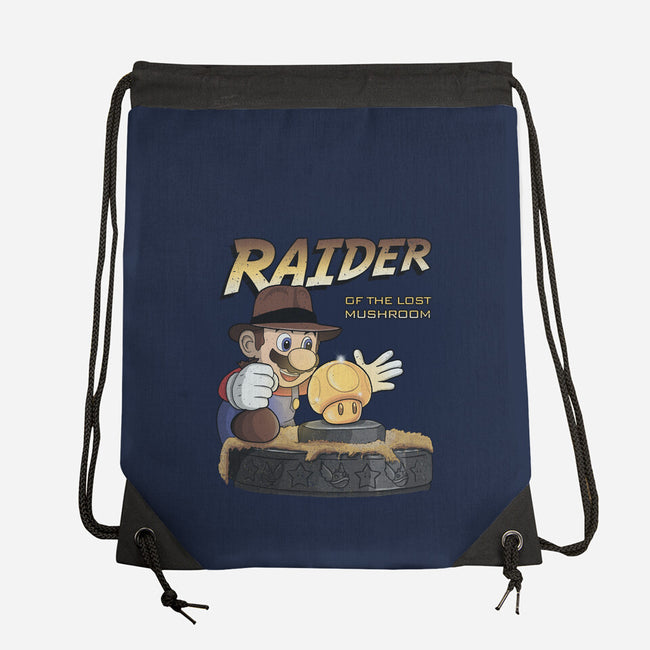 Raider Of The Lost Mushroom-None-Drawstring-Bag-NMdesign