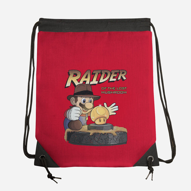 Raider Of The Lost Mushroom-None-Drawstring-Bag-NMdesign