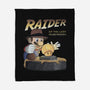 Raider Of The Lost Mushroom-None-Fleece-Blanket-NMdesign