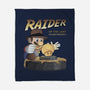 Raider Of The Lost Mushroom-None-Fleece-Blanket-NMdesign
