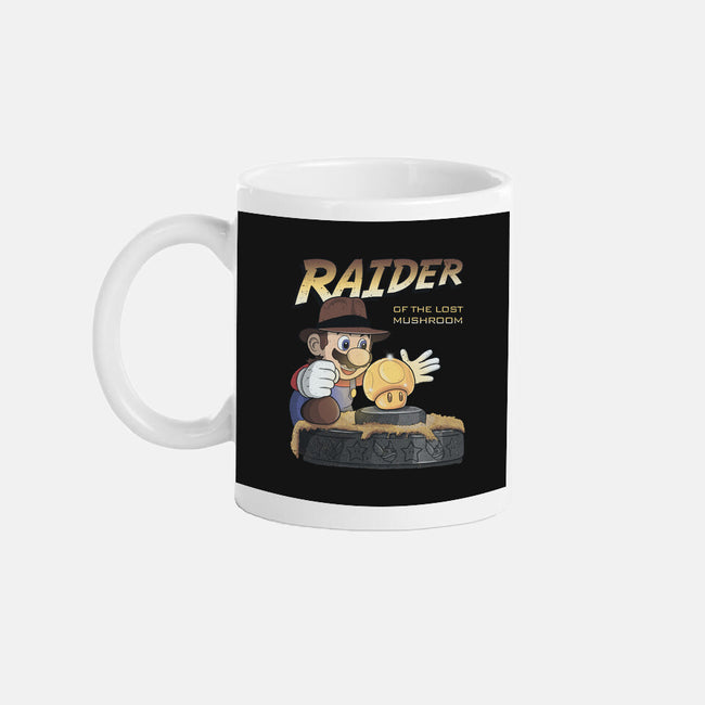 Raider Of The Lost Mushroom-None-Mug-Drinkware-NMdesign