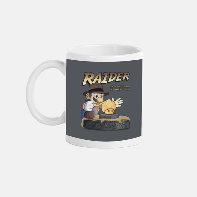 Raider Of The Lost Mushroom-None-Mug-Drinkware-NMdesign