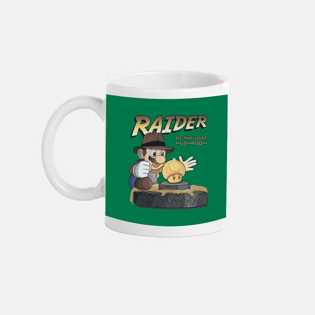 Raider Of The Lost Mushroom-None-Mug-Drinkware-NMdesign