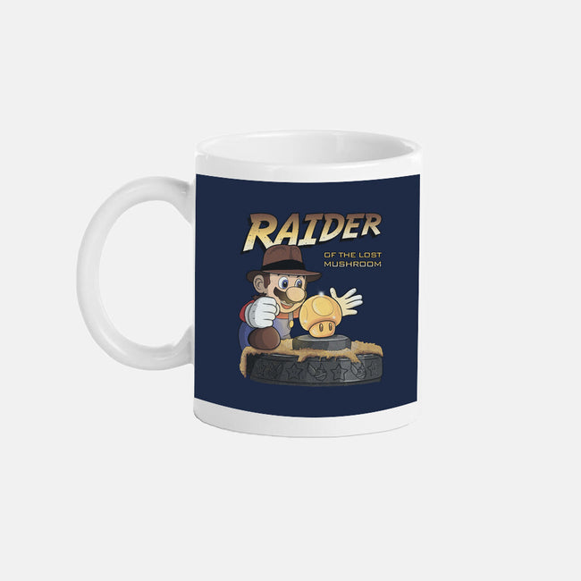 Raider Of The Lost Mushroom-None-Mug-Drinkware-NMdesign