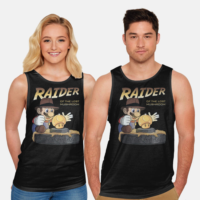 Raider Of The Lost Mushroom-Unisex-Basic-Tank-NMdesign