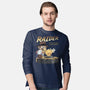Raider Of The Lost Mushroom-Mens-Long Sleeved-Tee-NMdesign