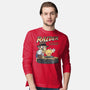 Raider Of The Lost Mushroom-Mens-Long Sleeved-Tee-NMdesign