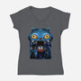 Derpy’s Love Ritual-Womens-V-Neck-Tee-Astrobot Invention