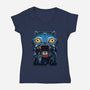 Derpy’s Love Ritual-Womens-V-Neck-Tee-Astrobot Invention
