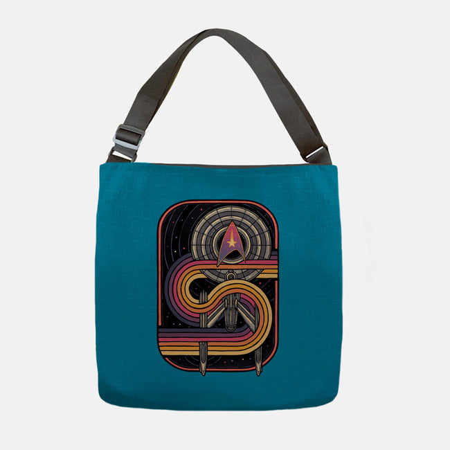 Retro Voyage-None-Adjustable Tote-Bag-glitchygorilla
