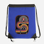 Retro Voyage-None-Drawstring-Bag-glitchygorilla