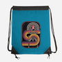 Retro Voyage-None-Drawstring-Bag-glitchygorilla