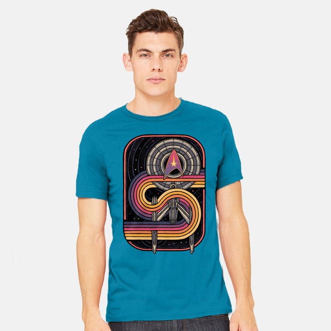 Retro Voyage-Mens-Heavyweight-Tee-glitchygorilla