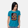 Retro Voyage-Womens-Basic-Tee-glitchygorilla