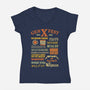 Gen X Fest-Womens-V-Neck-Tee-kg07