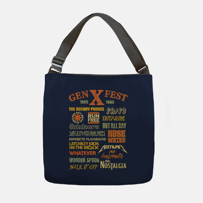Gen X Fest-None-Adjustable Tote-Bag-kg07