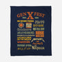 Gen X Fest-None-Fleece-Blanket-kg07