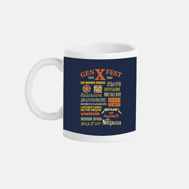 Gen X Fest-None-Mug-Drinkware-kg07