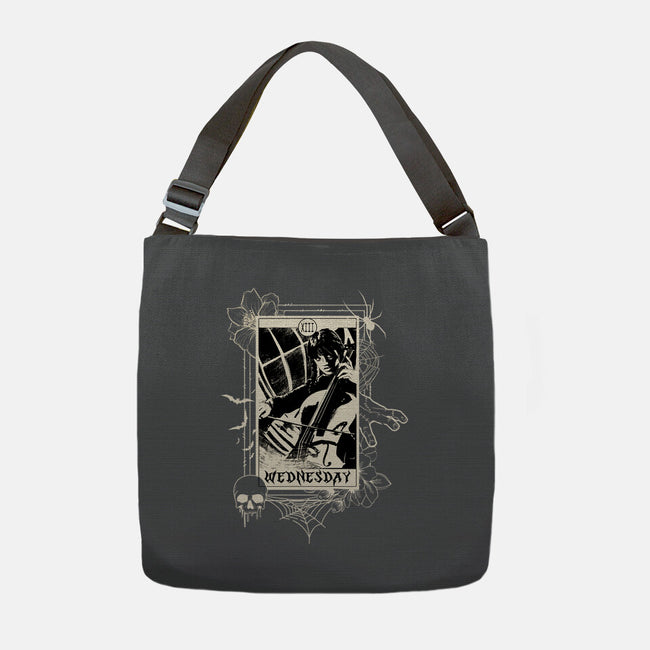 Wednesday Tarot-None-Adjustable Tote-Bag-fanfabio