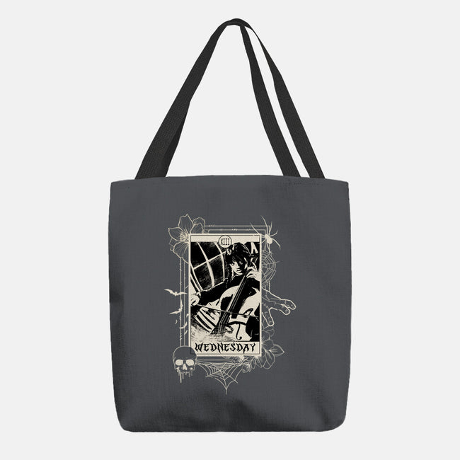 Wednesday Tarot-None-Basic Tote-Bag-fanfabio