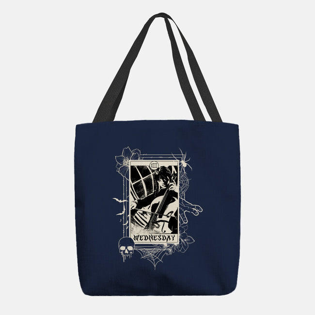 Wednesday Tarot-None-Basic Tote-Bag-fanfabio