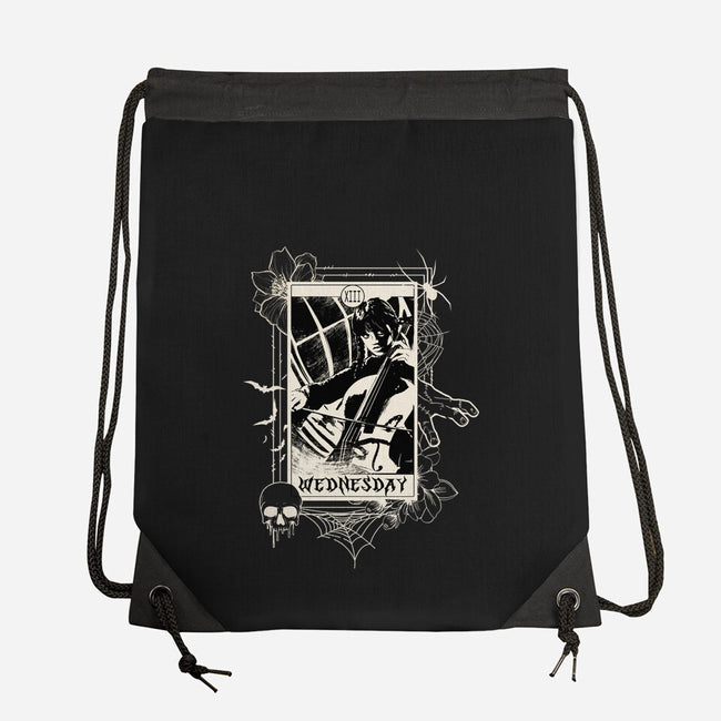 Wednesday Tarot-None-Drawstring-Bag-fanfabio