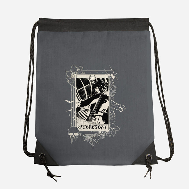 Wednesday Tarot-None-Drawstring-Bag-fanfabio