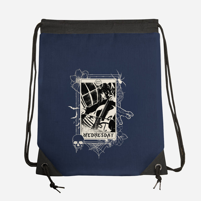 Wednesday Tarot-None-Drawstring-Bag-fanfabio