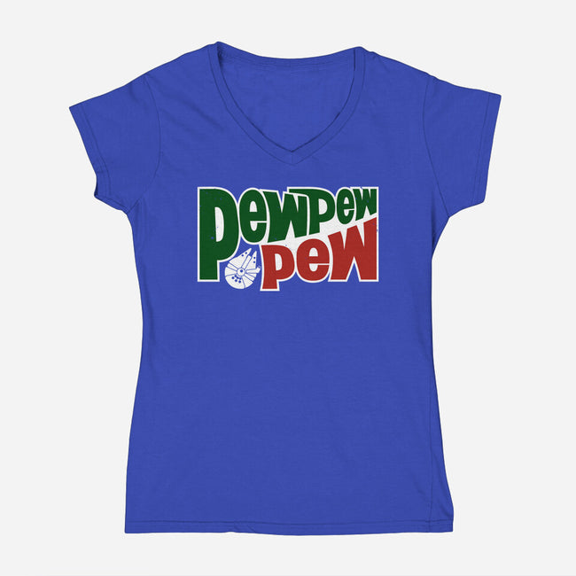 Do The Pew-Womens-V-Neck-Tee-Boggs Nicolas