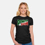 Do The Pew-Womens-Fitted-Tee-Boggs Nicolas