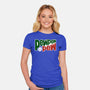 Do The Pew-Womens-Fitted-Tee-Boggs Nicolas