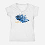 FantaztiCar-Womens-V-Neck-Tee-PrimePremne