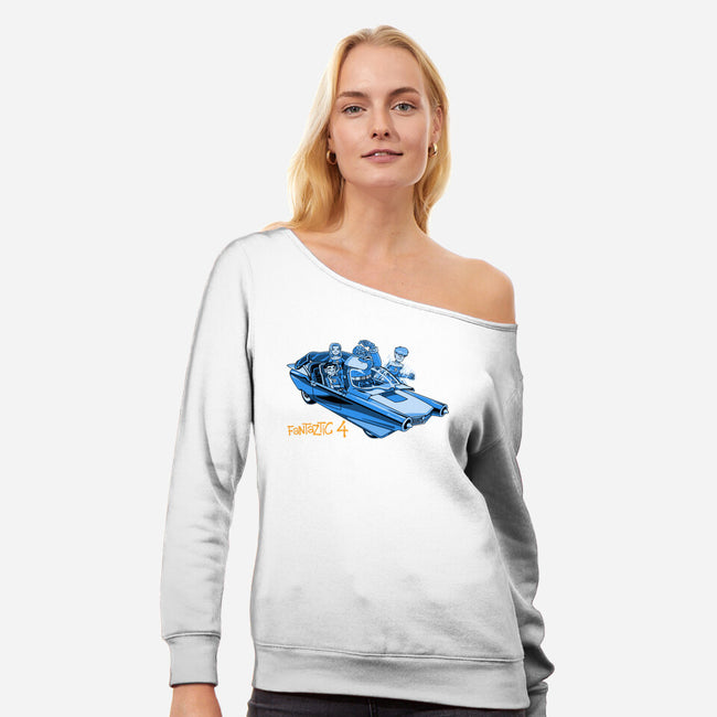FantaztiCar-Womens-Off Shoulder-Sweatshirt-PrimePremne