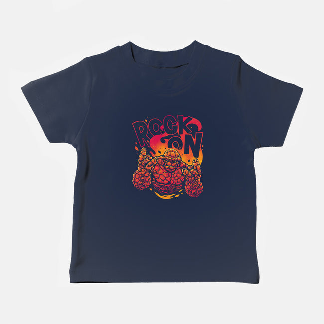 Rock On Thing-Baby-Basic-Tee-teesgeex